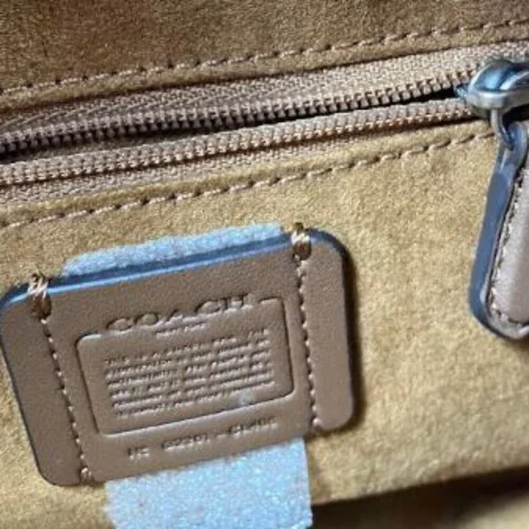 Coach Amelia Backpack Fuchsia Convertible Crossbody NWOT - Picture 12 of 14